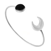 Black Onyx Moon Bracelet