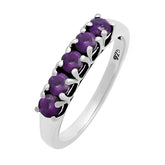 Infinity Spark Silver Ring