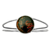 Natural Cherry Creek Cuff Bangle Bracelet