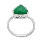 Greenstone Grace Silver Ring