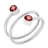 Red Orbit Wrap Ring