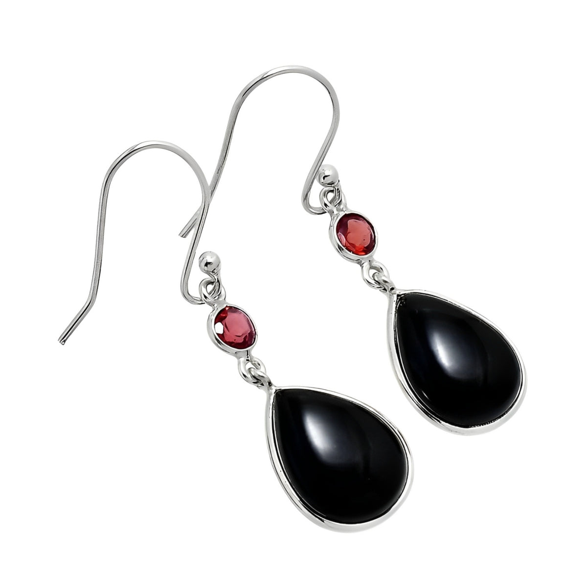 Onyx Noir Drop Earrings