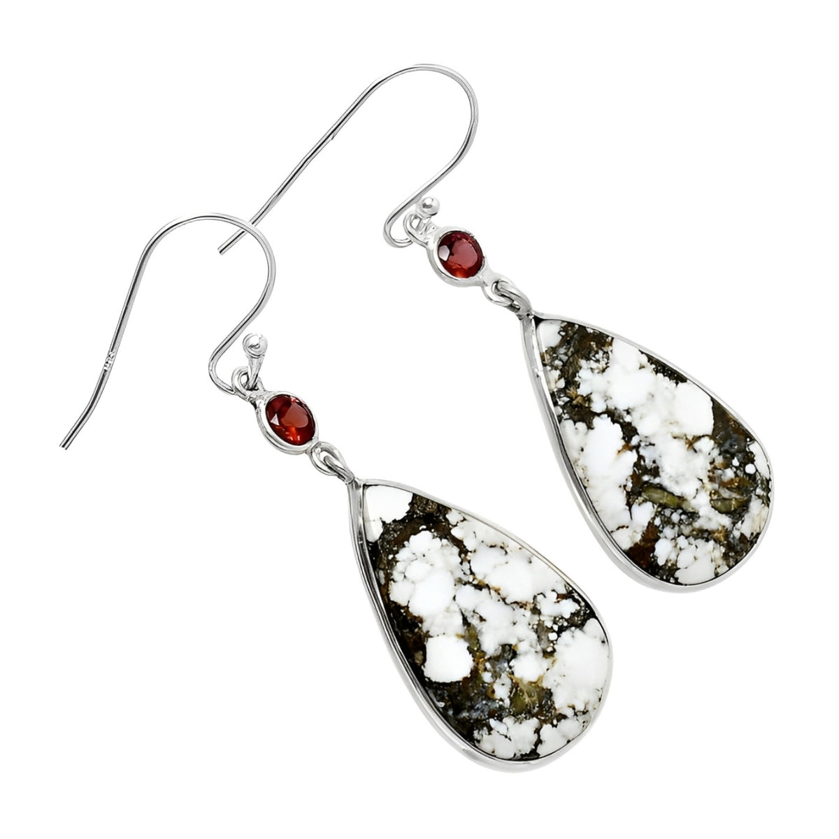 Wild Jasper Teardrop Earrings