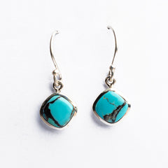 925 Sterling Silver Real Turquoise Gemstone BGT01032