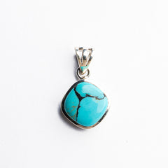 925 Sterling Silver Real Turquoise Gemstone BGT01032