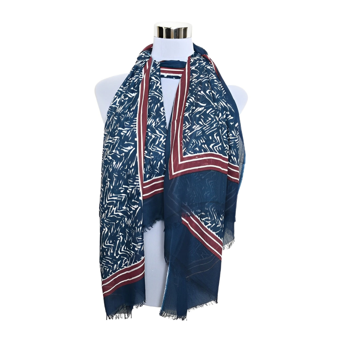 Navy Essence Modal Scarf