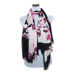 Rose Noir Modal Scarf