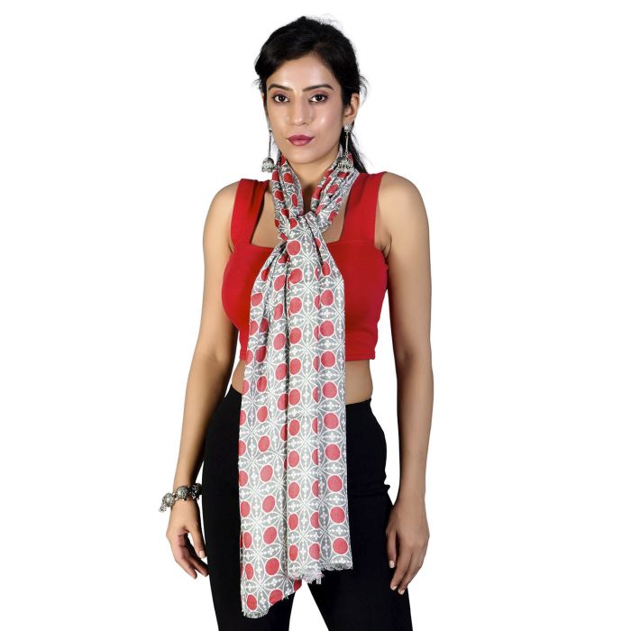 Reva Viscose Print Scarf